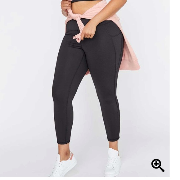 Leggings with side pockets and bottom ruching - Picture 4 of 12